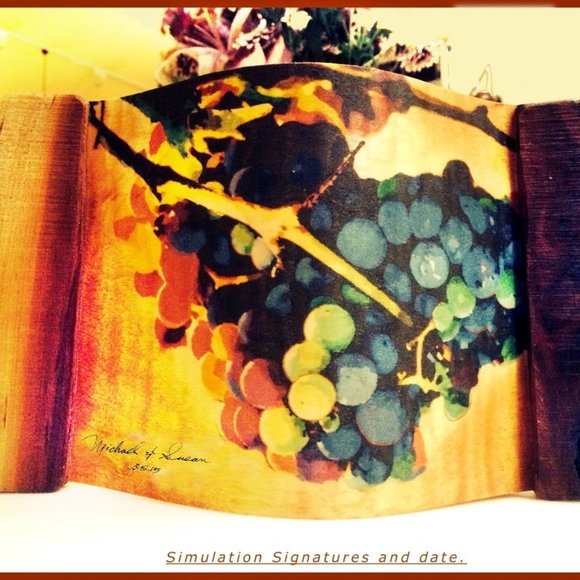 Vigneri Candle Opera - '' Rainbow Grapes'' - Picture 15 of 16